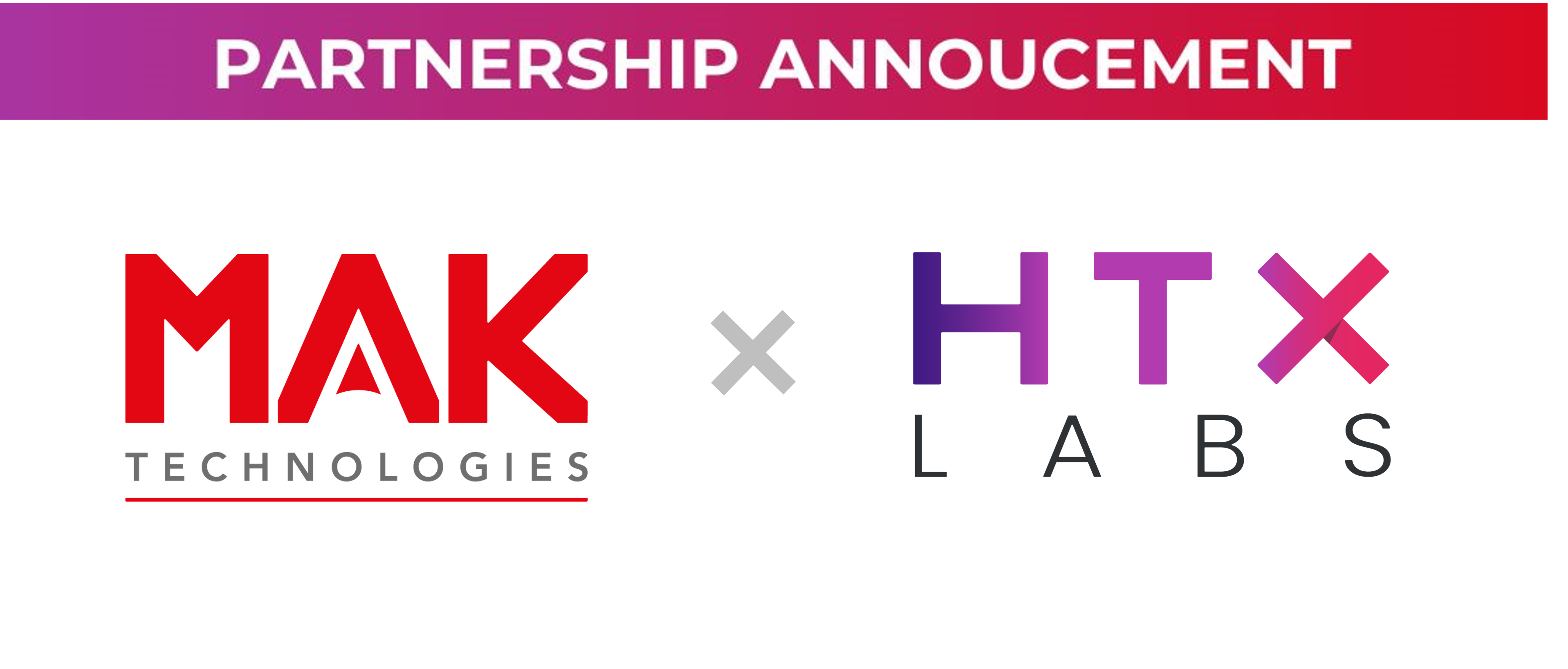 News: HTX Labs & MAK Technologies Announce Strategic Partnership to Elevate Military Training & Simulation with XR & AI Solutions